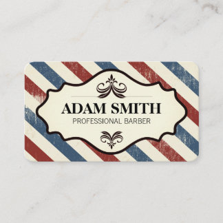 Cartão De Horário Compromisso de Barbershop