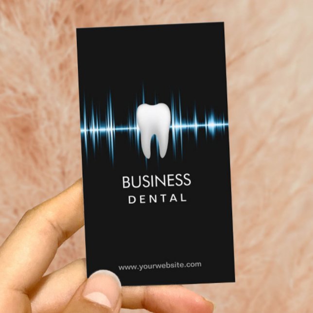Cartão De Horário Compromisso Dental Moderno Profissional (Criador carregado)
