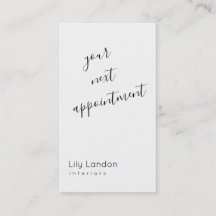 Compromisso em Preto e Branco Moderno