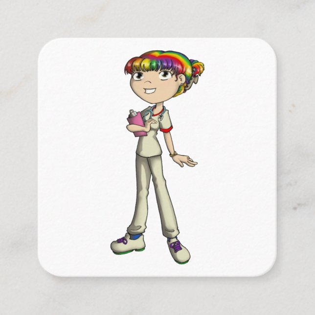 Cartão De Horário Cuidados (Frente)