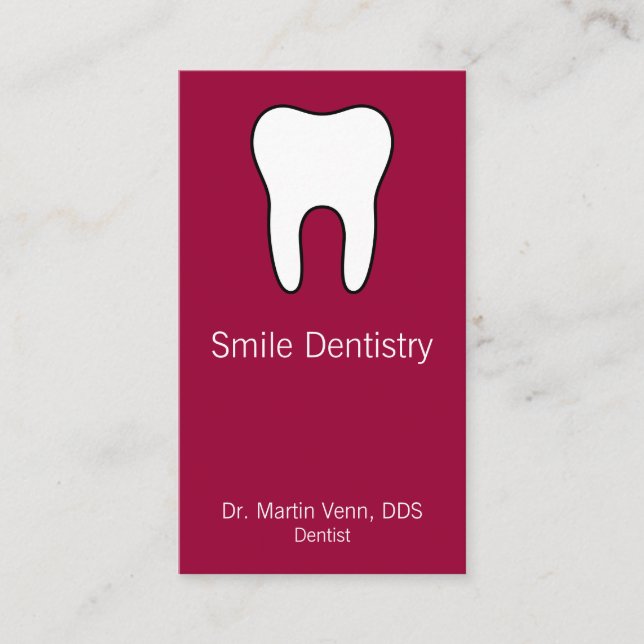 Cartão De Horário Dente (Frente)