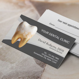 Cartão De Horário Dentista Dentista Dentista dos Dentes dos Dentes d
