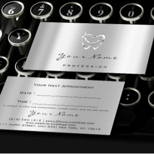 Cartão De Horário Designação da Cinza do Logotipo Dentista de Prat
