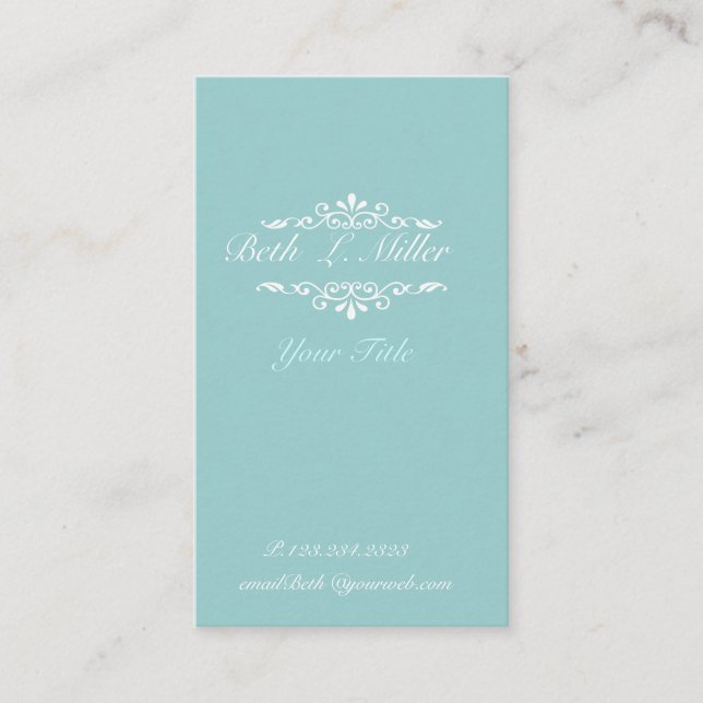 Cartão De Horário Entre os profissionais artísticos modernos e elega (Frente)