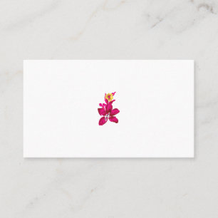 Cartão De Horário Estilo Floral, ArtyClick Crimson, Dourado leve