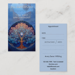 Cartão De Horário Gentle Radiance | Tree of Life B&B