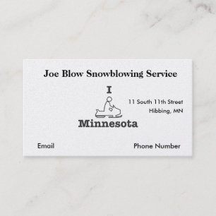 Cartão De Horário I Snowmobile Minnesota