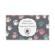 Impressões Coloridas de Paw do Exame de Bem-Estar 