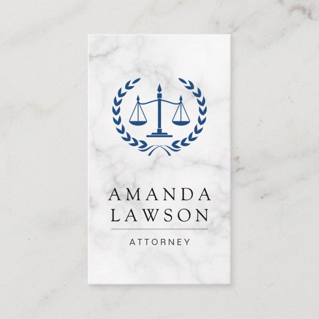 Cartão De Horário Justiça Escala a Lei Marble (Frente)