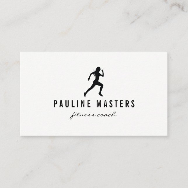 Cartão De Horário Kettle Bells Malhação do treinador (Frente)