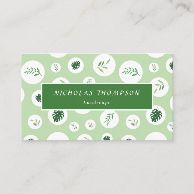 Cartão De Horário Leis profissionais e cuidados em árvores (Frente)