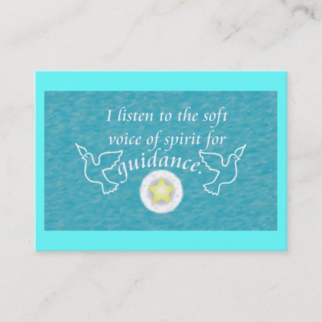 Cartão De Horário Lembrete diário - orientação (Frente)