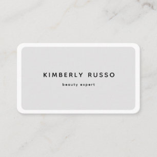 Cartão De Horário Moderno, Trendy, Salão