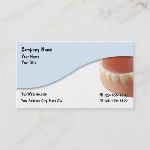 Cartão De Horário Negócio Cards_2 do dentista