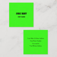 Neon Green Bright Colorful Casamento Personalizado
