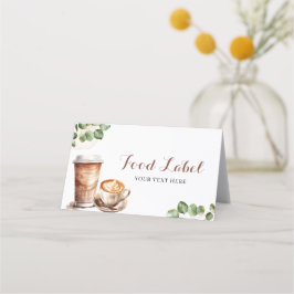 Cartão De Horário O Amor pelo Café está Fermentando Etiqueta de Com