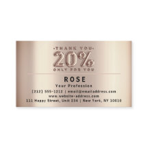 obrigado de logotipo 20% sem desconto Rosa Sinaliz
