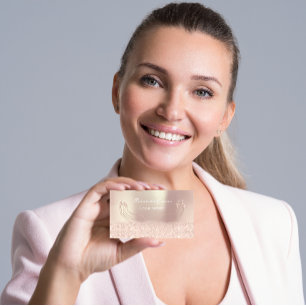 Cartão De Horário Placa de Compromisso do Artista do Unhas Dourado G