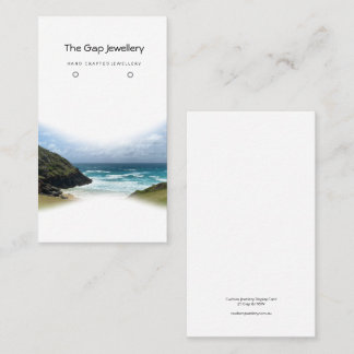 Cartão De Horário Placa de Exibição de Joias de Ouvido Personalizada