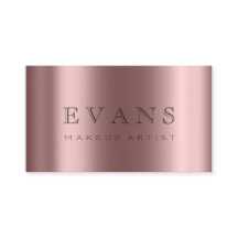 Placa de nomeação de Rosa de artista de maquilhage