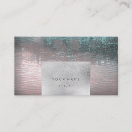 Cartão De Horário Próxima Rosa de Compromisso Dourada de Pintura do 