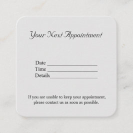 Cartão De Horário simples e mínimo adicionar seu nome texto figuras 