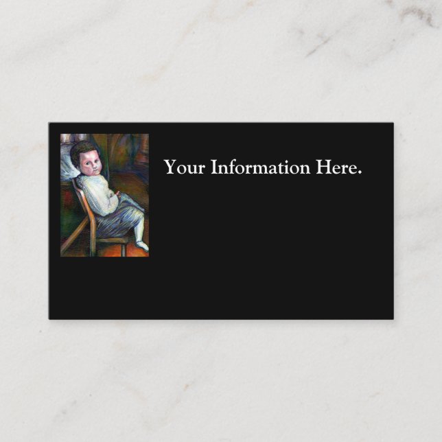 Cartão De Horário Sinestesia (Frente)