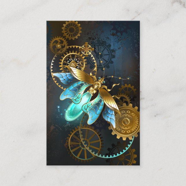 Cartão De Horário Steampunk Firefly (Frente)