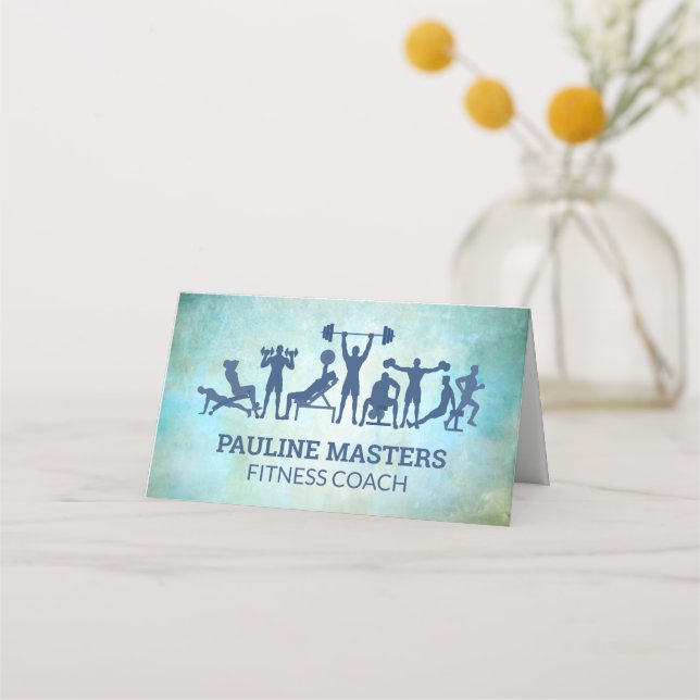 Cartão De Horário Trabalhos e Malhação (Frente)