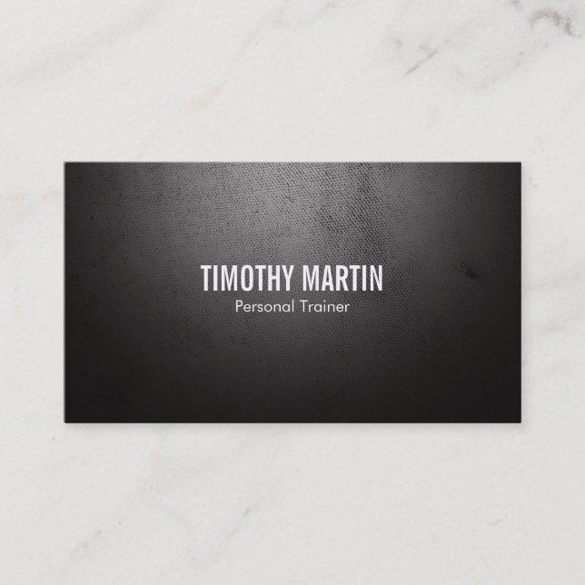 Cartão De Horário Treinador Pessoal (Cartão de Compromisso) (Frente)