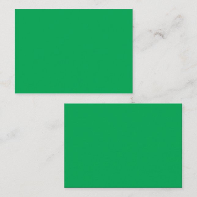 Cartão De Horário Uma samambaia verde-luxuosa, delicada e intricada (Frente/Verso)