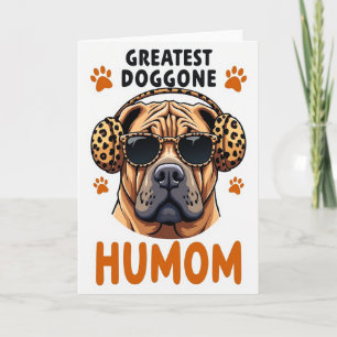 Cartão de Humom de Cachorro Legal