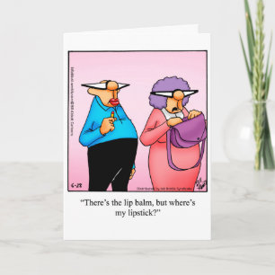Cartão de Humor de Aniversário Divertido Para Ele