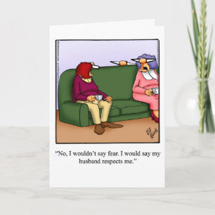 Cartão de Humor de Aniversário Engraçado