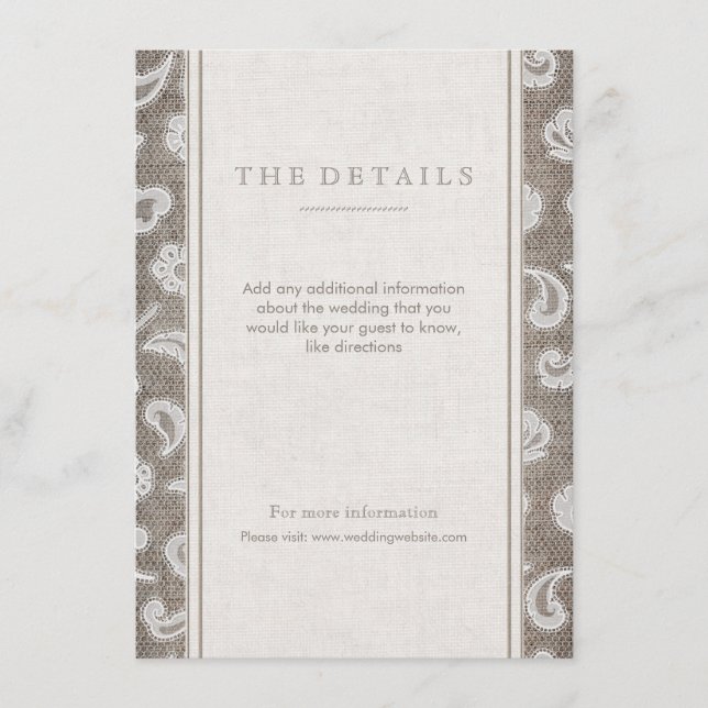 Cartão de identidade de casamento do Rastreio e Bu (Frente)