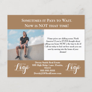 Cartão de Imóveis com Chamada Urgente à Ação