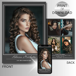 Cartão de Impressão de Foto de Modelagem Download