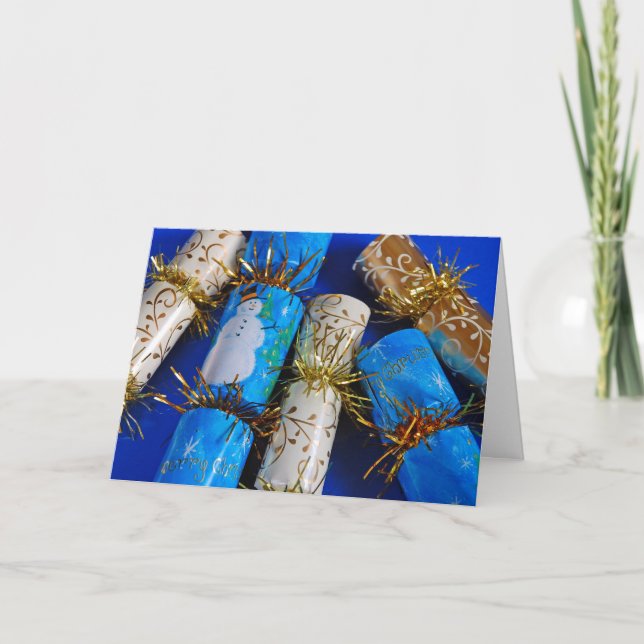 Cartão de impressão de natal festivo (Frente)