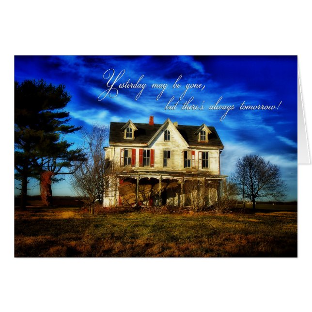 Cartão de Incentivo - Sempre Amanhã (Frente Horizontal)