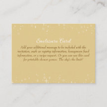 Cartão de Inclusão para Chá de Noiva Misto de Casa