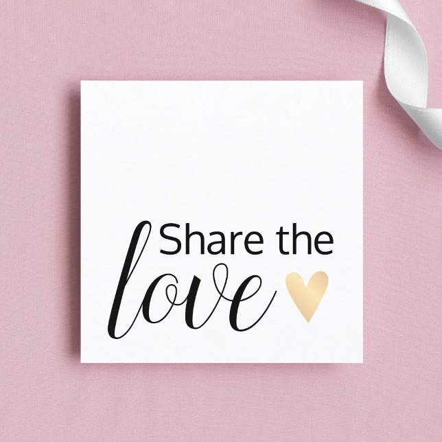 Cartão De Indicação Elegante Black White Dourado Hearty Salon (Criador carregado)