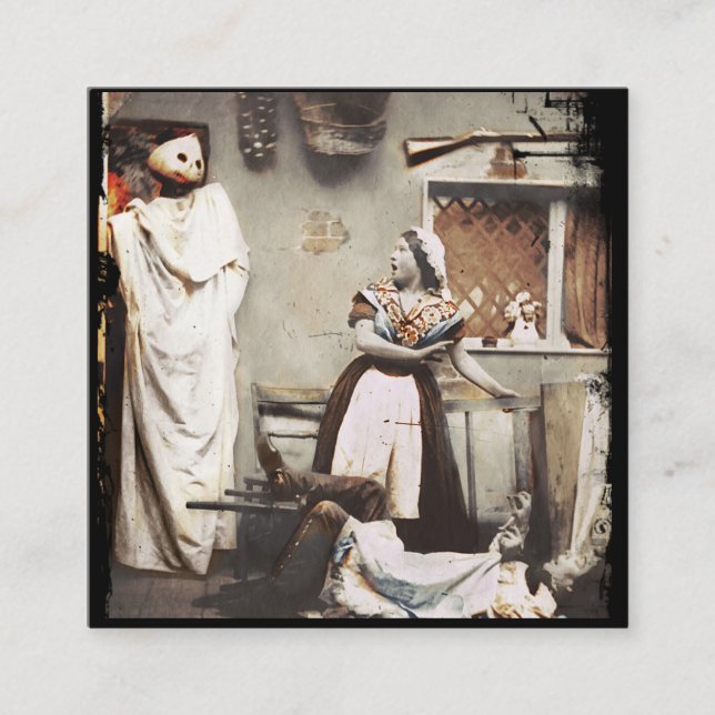 Cartão De Indicação Filme Ghosty Jack-o-lantern (Frente)