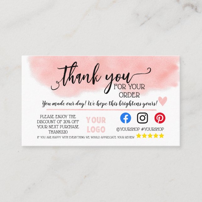 Cartão De Indicação Marketing de cupão de empresa novo endereço (Frente)