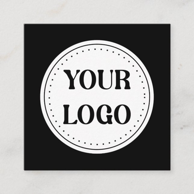 Cartão De Indicação Personalizado, na moda, moderno e mínimo (Frente)