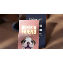 Pet Care Sitting Bathing & Grooming Refercard