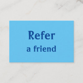 Cartão De Indicação simples e mínimo adicionar a consulta salon do rep