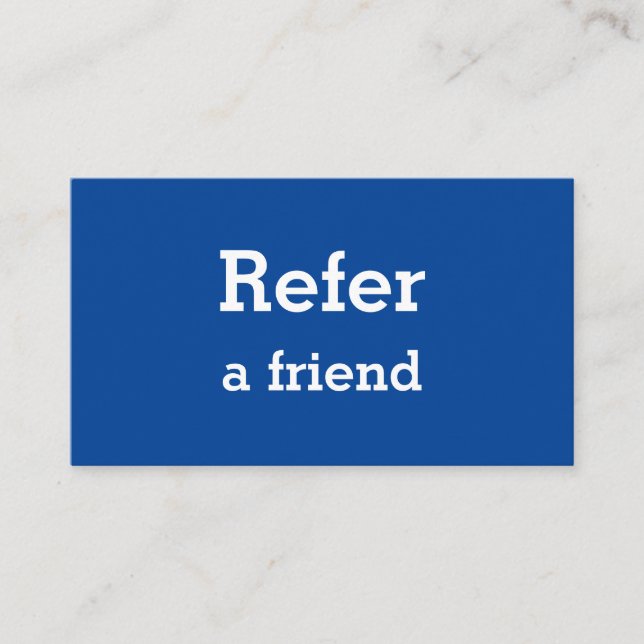 Cartão De Indicação simples e mínimo adicionar a consulta salon do rep (Frente)