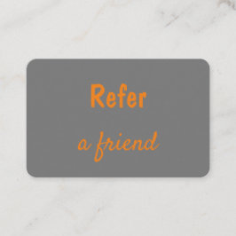 Cartão De Indicação simples e mínimo adicionar a consulta salon do rep