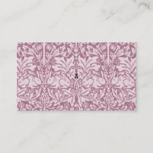 Cartão De Indicação William Morris, o ladrão de Morango, revampeado, a