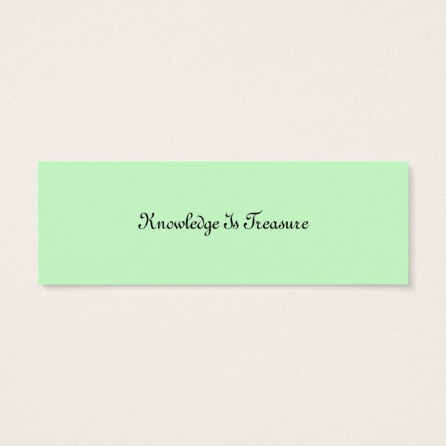 Cartão de Indicador Medieval (Verso)